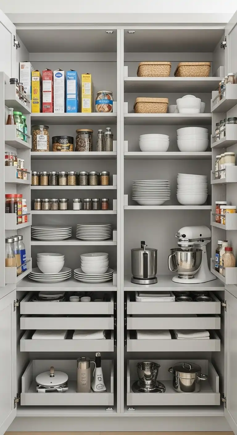 1. Adjustable Shelving for Maximum Space