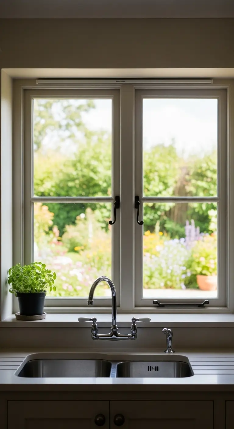 1. Classic Single-Hung Window