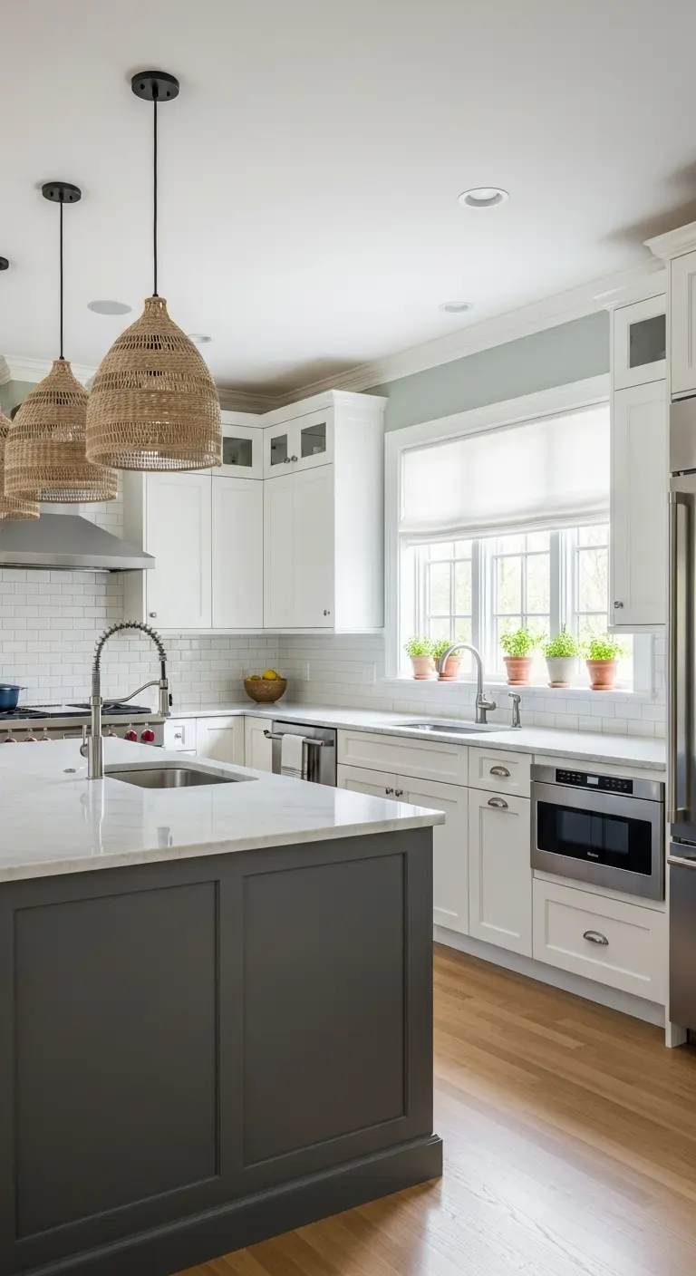 Classic White Cabinets