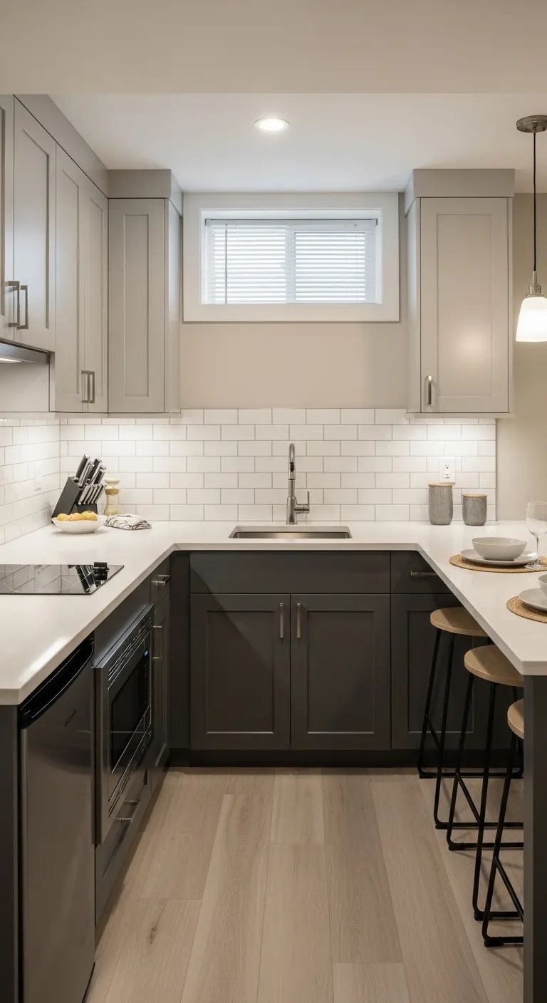 Compact L-Shaped Layouts