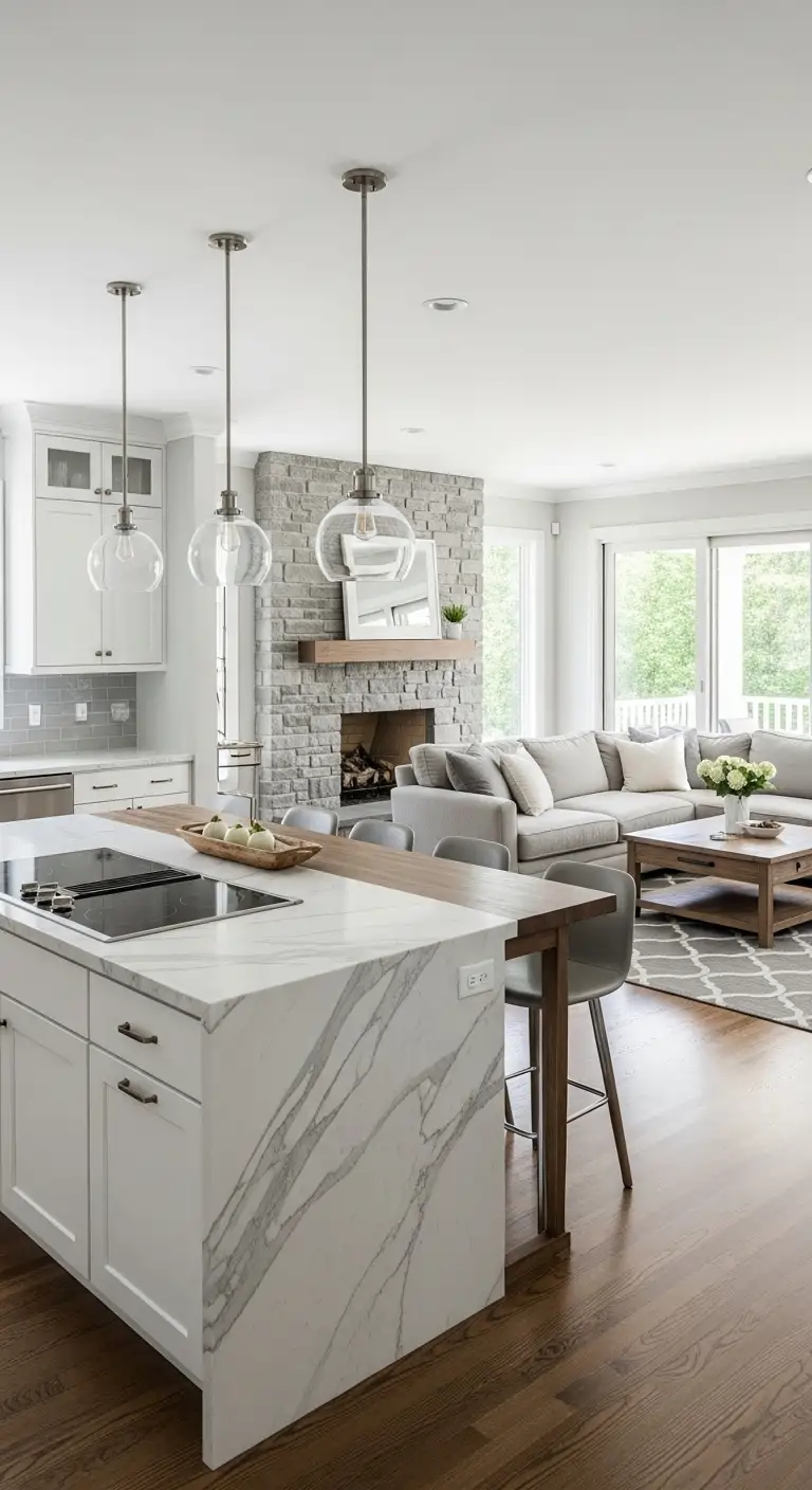 Embrace Open-Concept Living