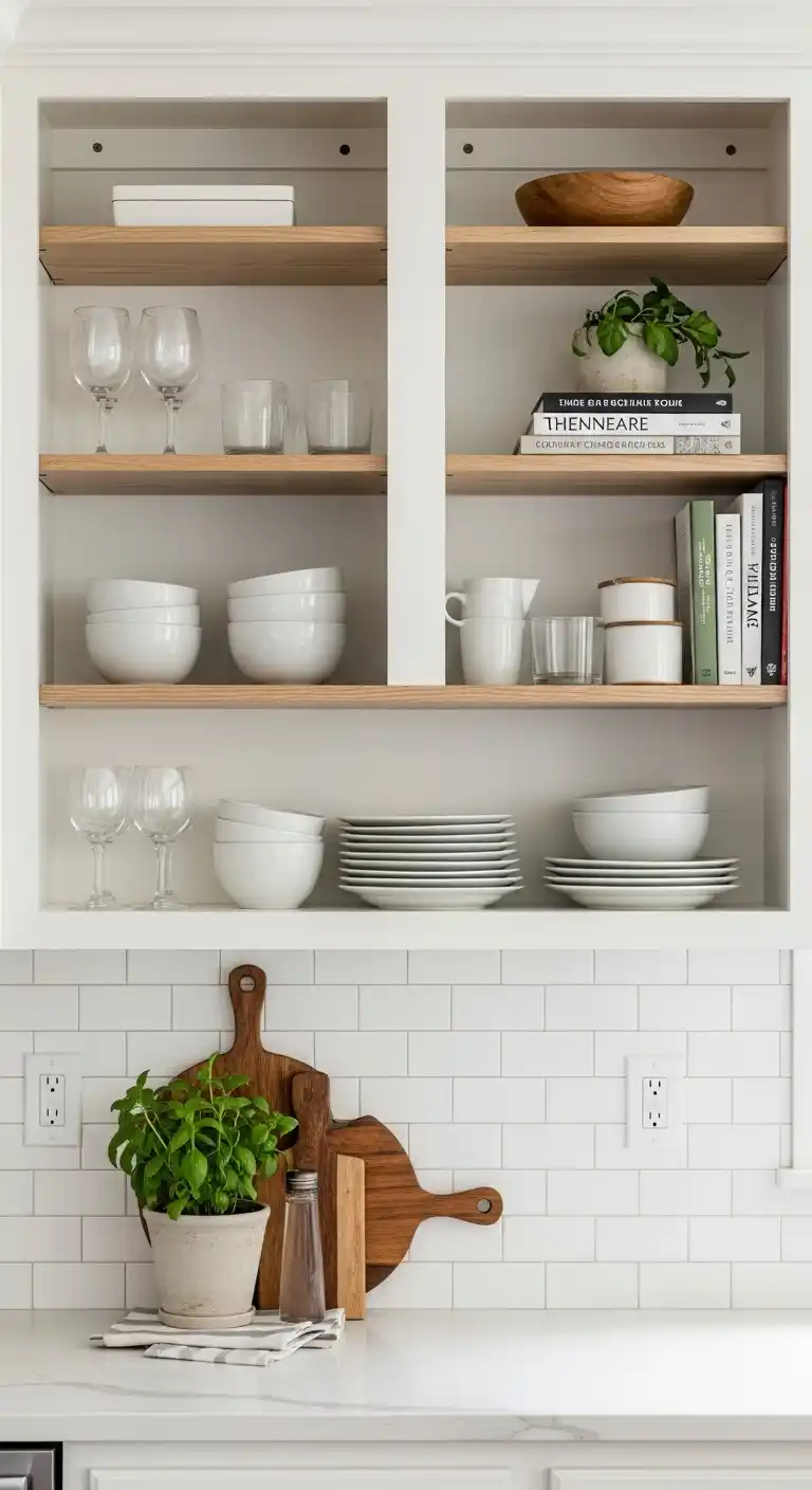 1. Embrace Open Shelving1. Embrace Open Shelving