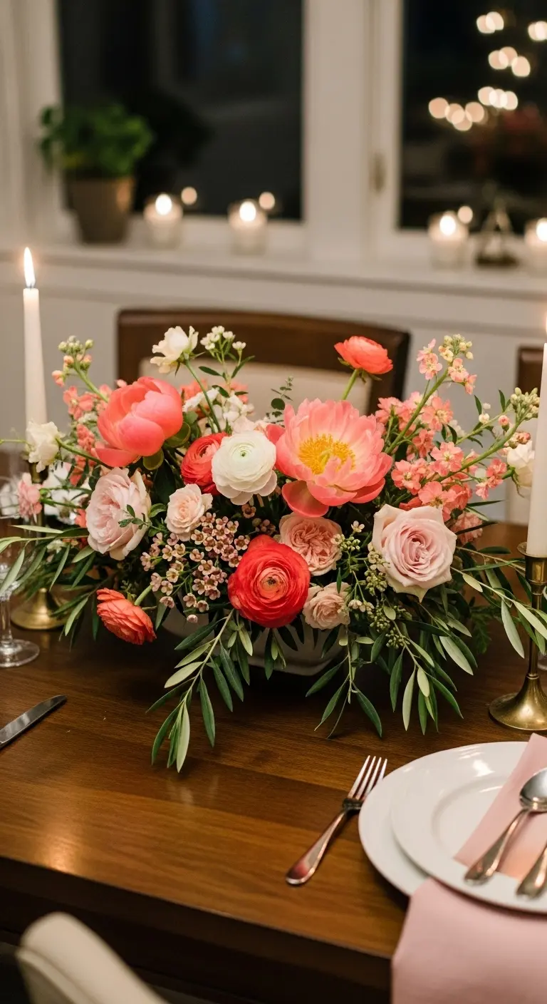 1. Fresh Flower Arrangement