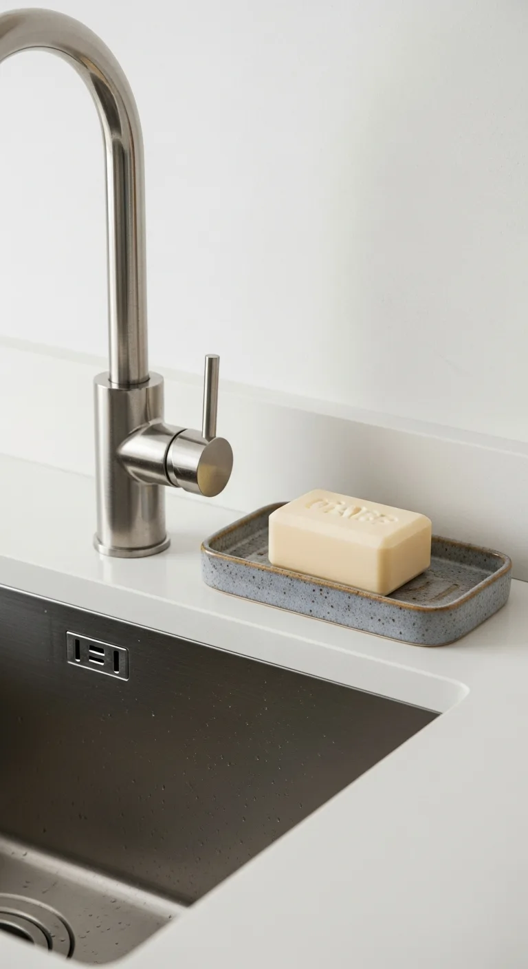 1. Minimalist Ceramic Tray for a Clean Look