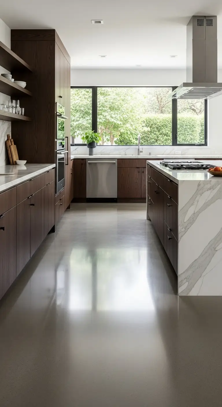 1. Polished Concrete Floors