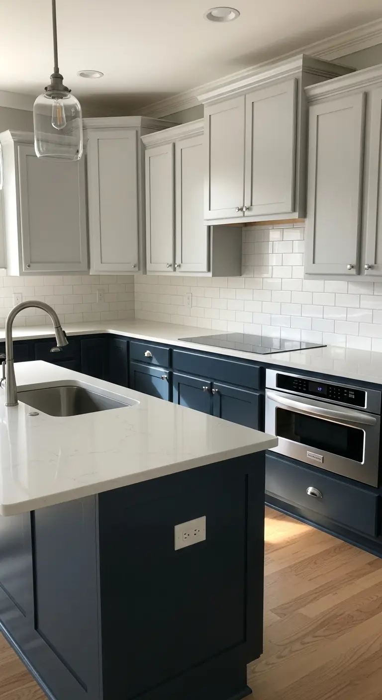 Two-Tone Cabinet Design