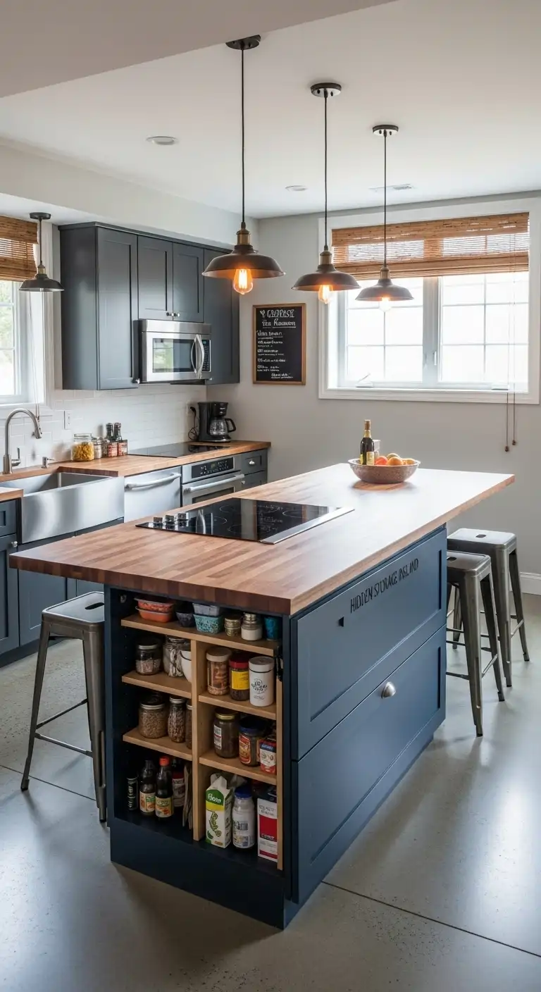 Hidden Storage Island