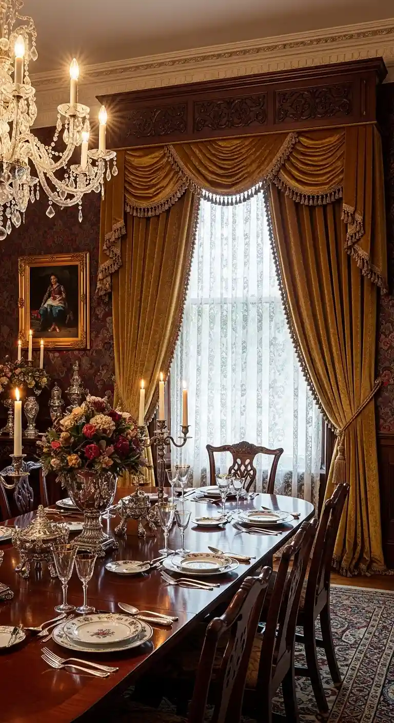 10. Layered Window Treatments