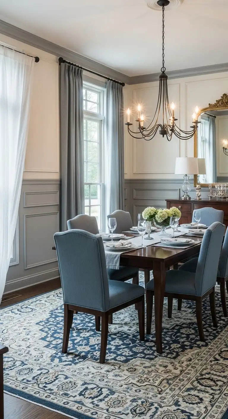 10. Picture Frame Wainscoting