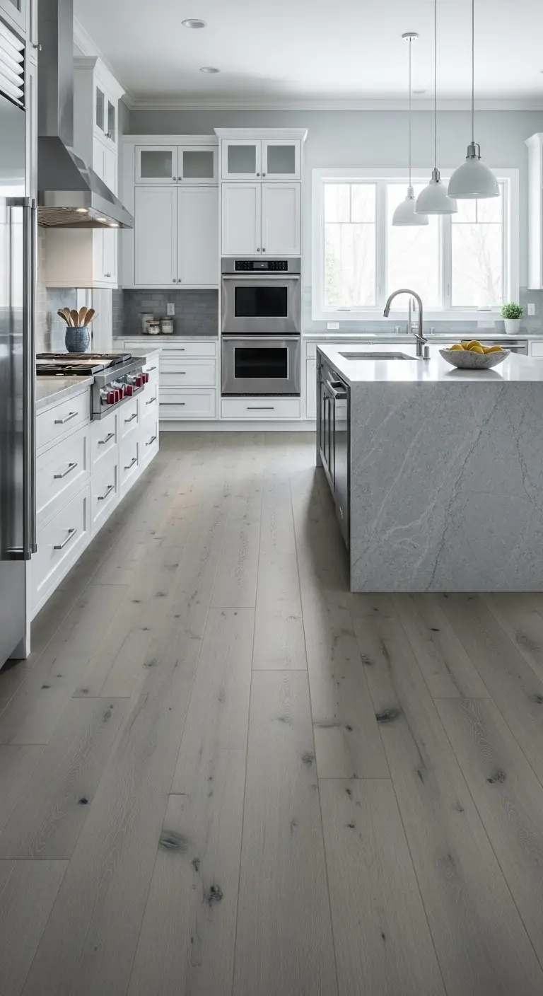 10. Soft Grey Oak Engineered Wood