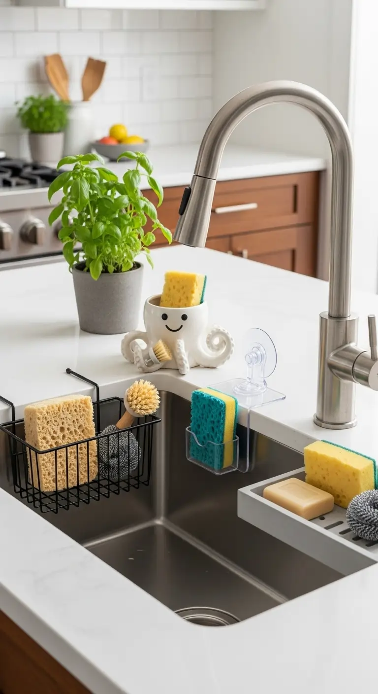 10. Stylish Sponge Holders