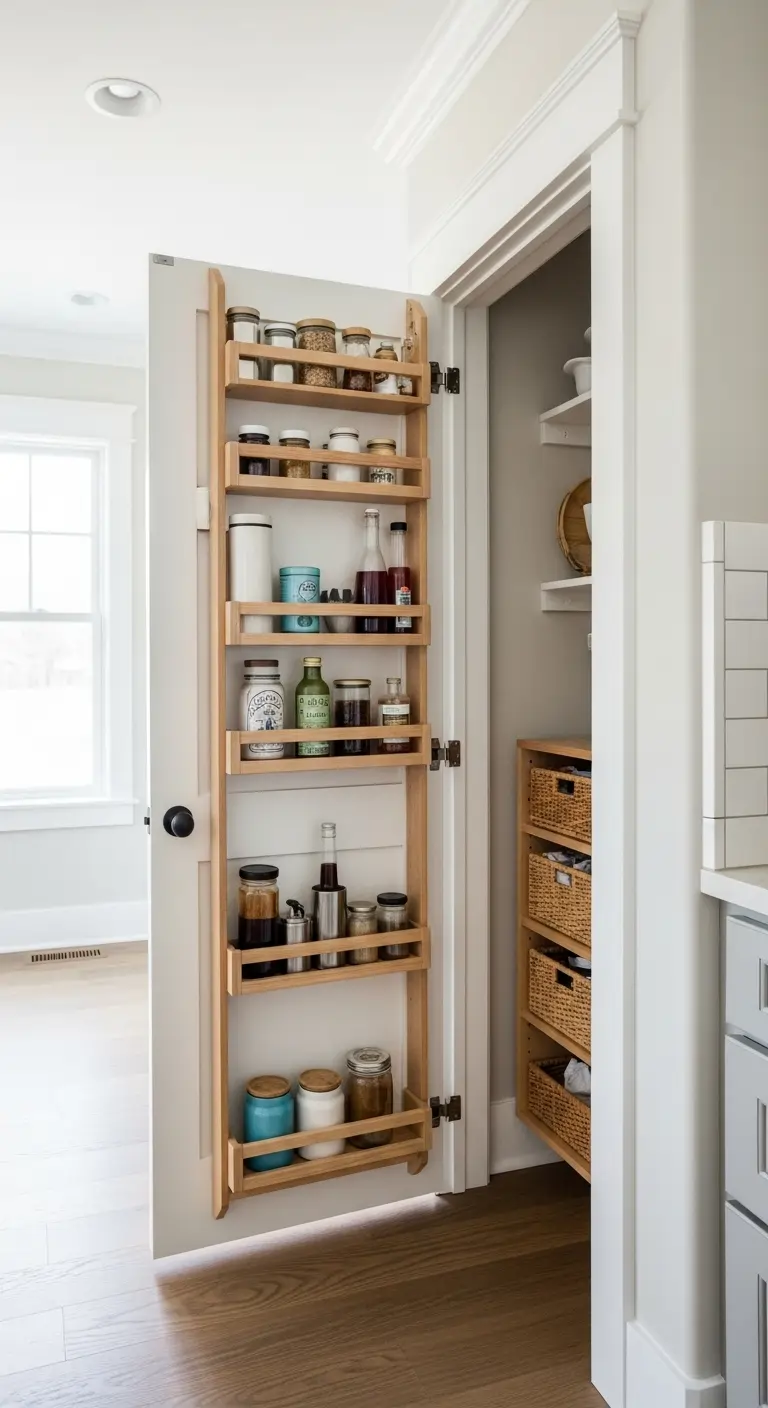 10. Utilize Door-Mounted Storage