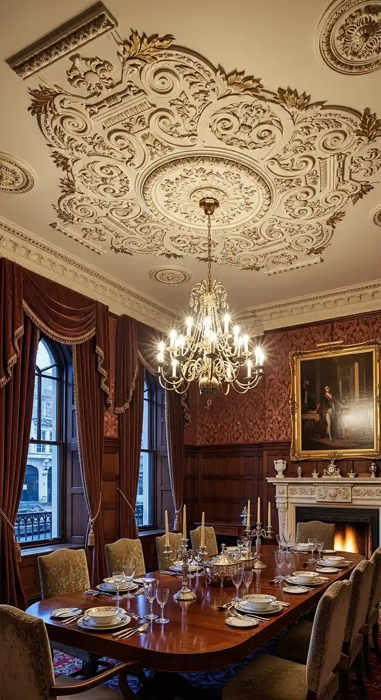 11. Decorative Ceiling Medallions