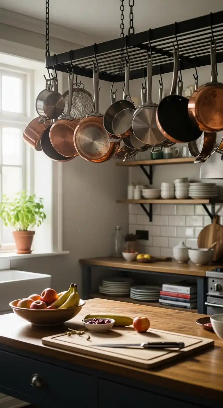 11. Hang Pots and Pans