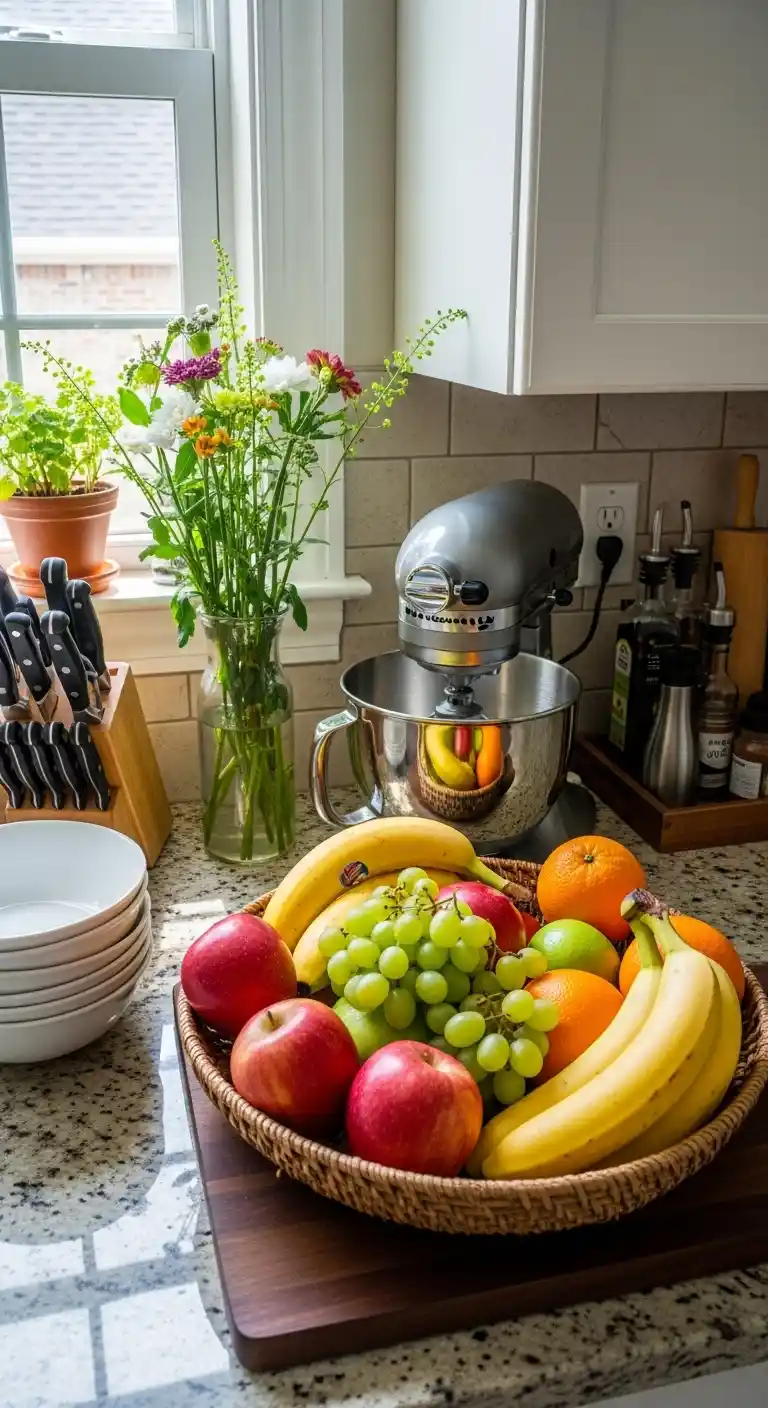 11. Keep a Fruit Basket on the Counter