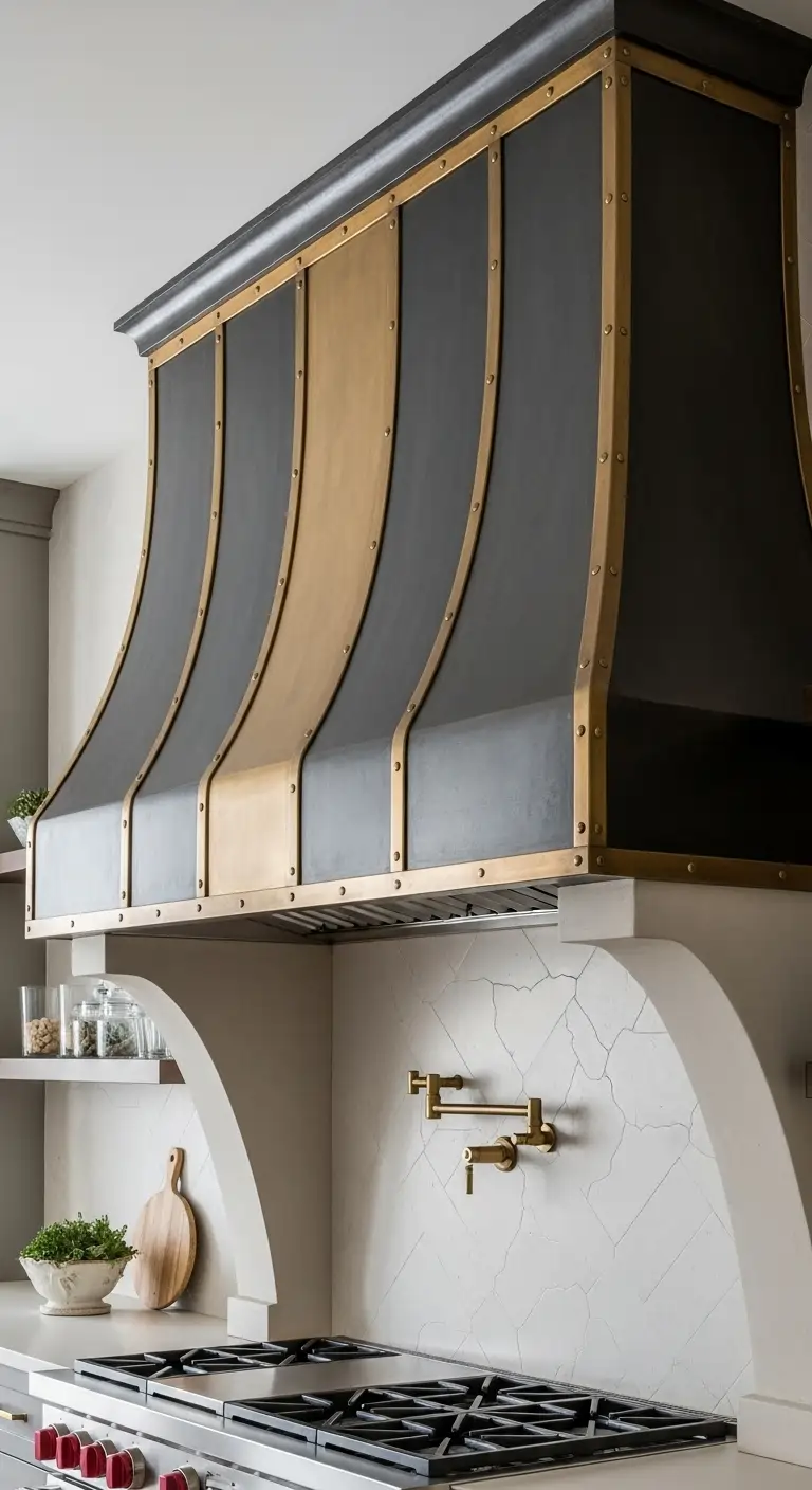 Sculptural Range Hood