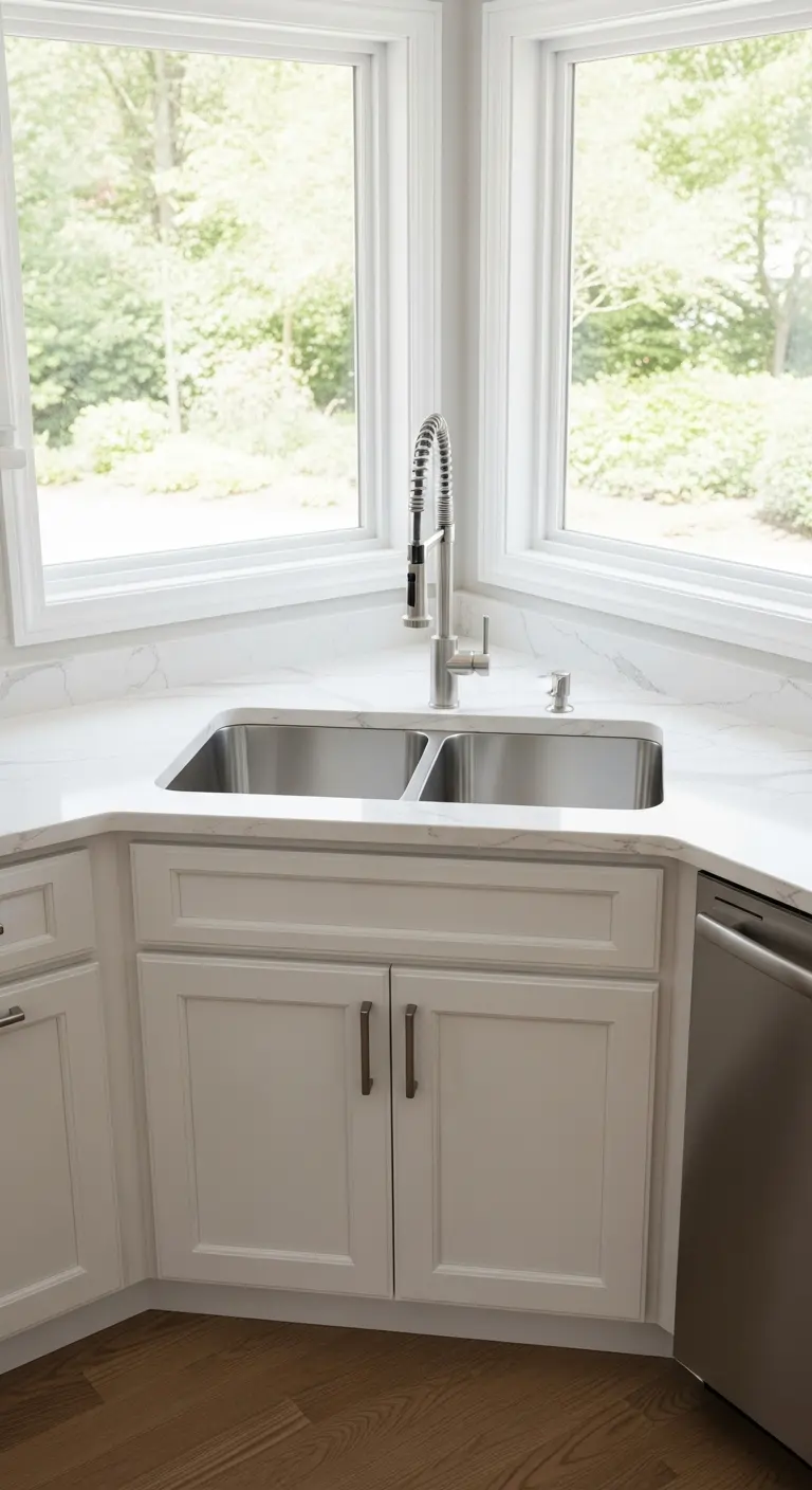 12. Corner Sink Design