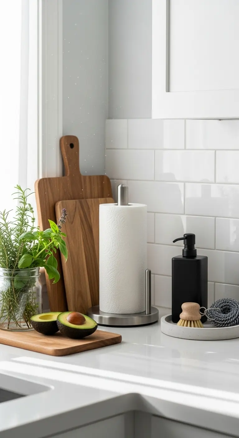 12. Install a Paper Towel Holder