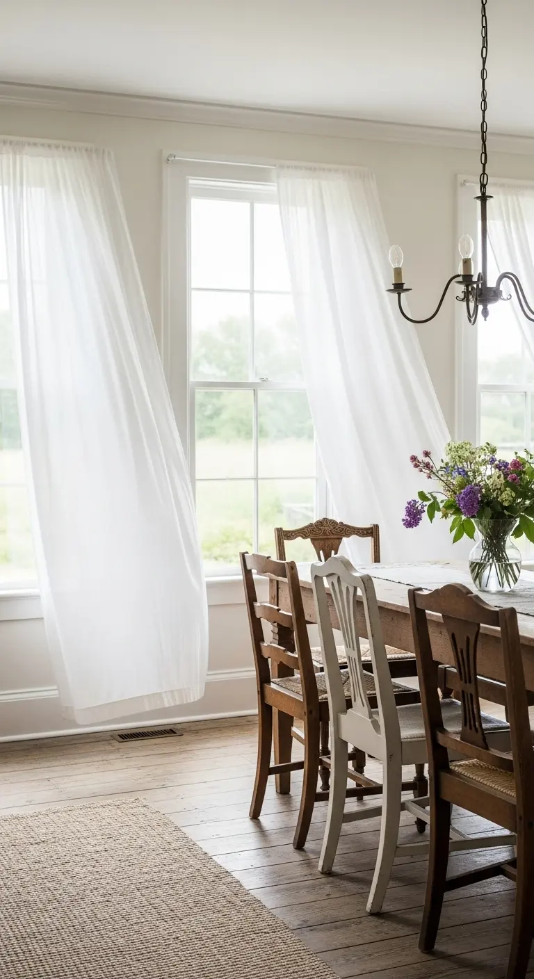 12. Light and Airy Curtains