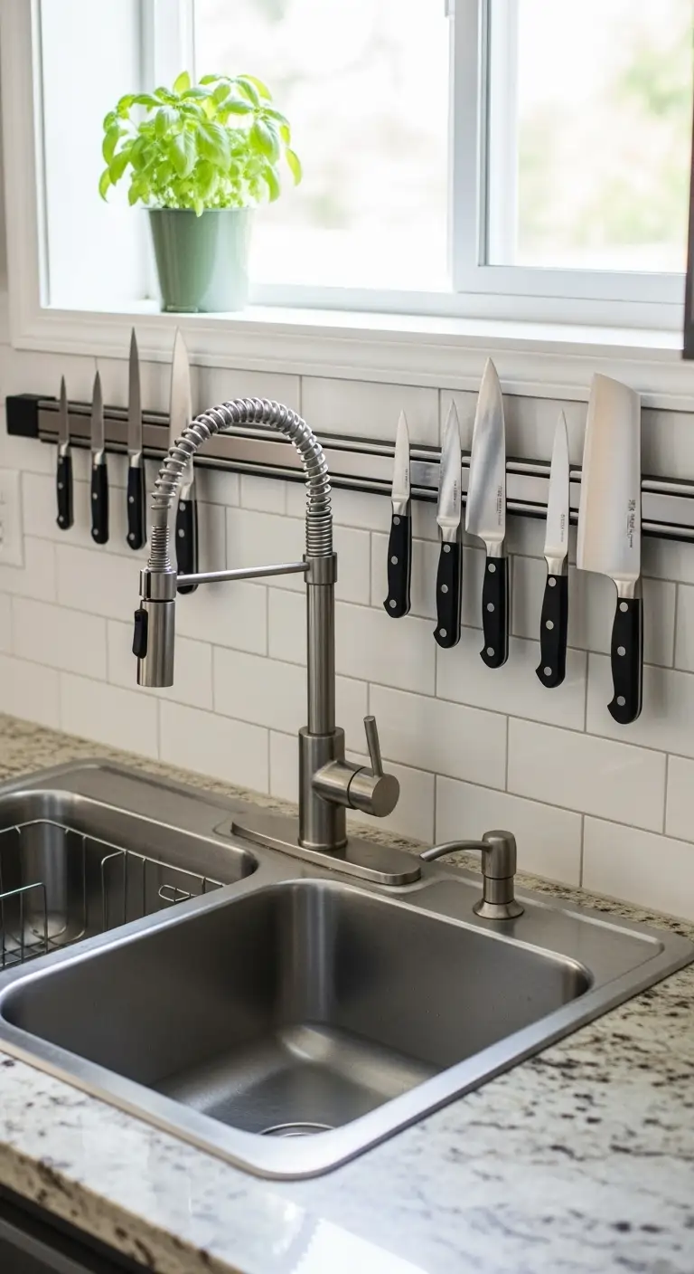 12. Magnetic Knife Strip