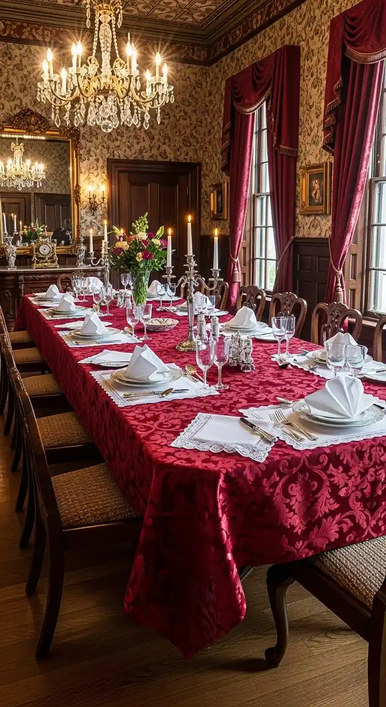 12. Traditional Table Linens