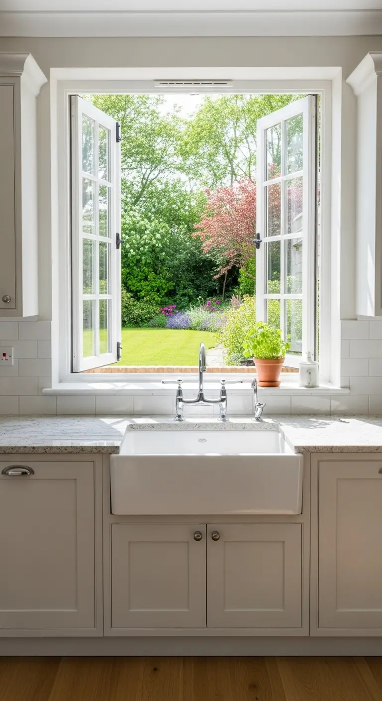 13. Casement Windows for Maximum Light