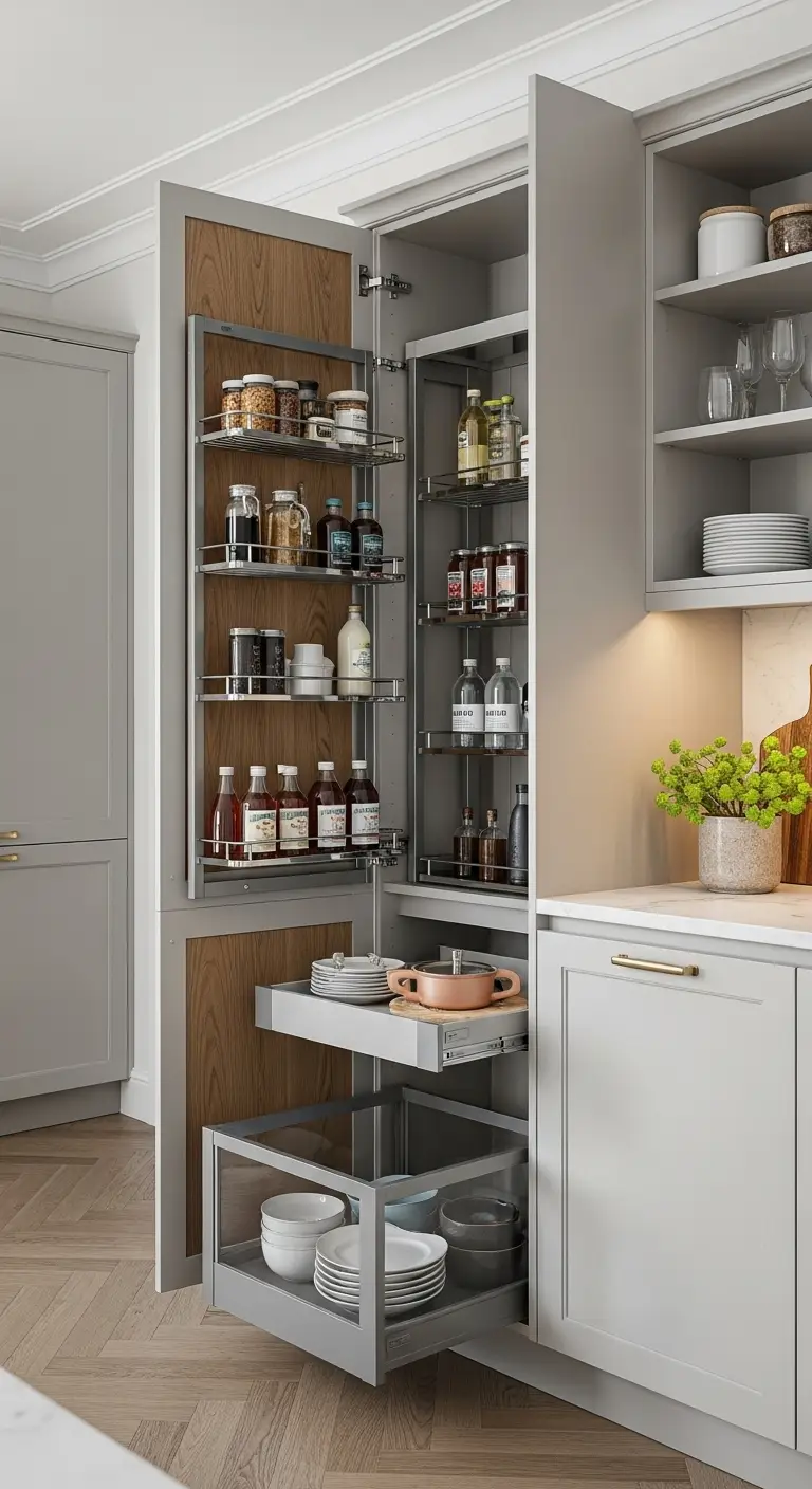 Concealed Pantry Solutions