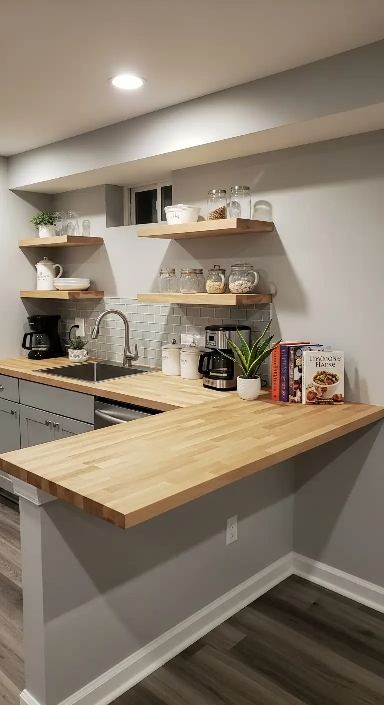 Floating Countertop Extension