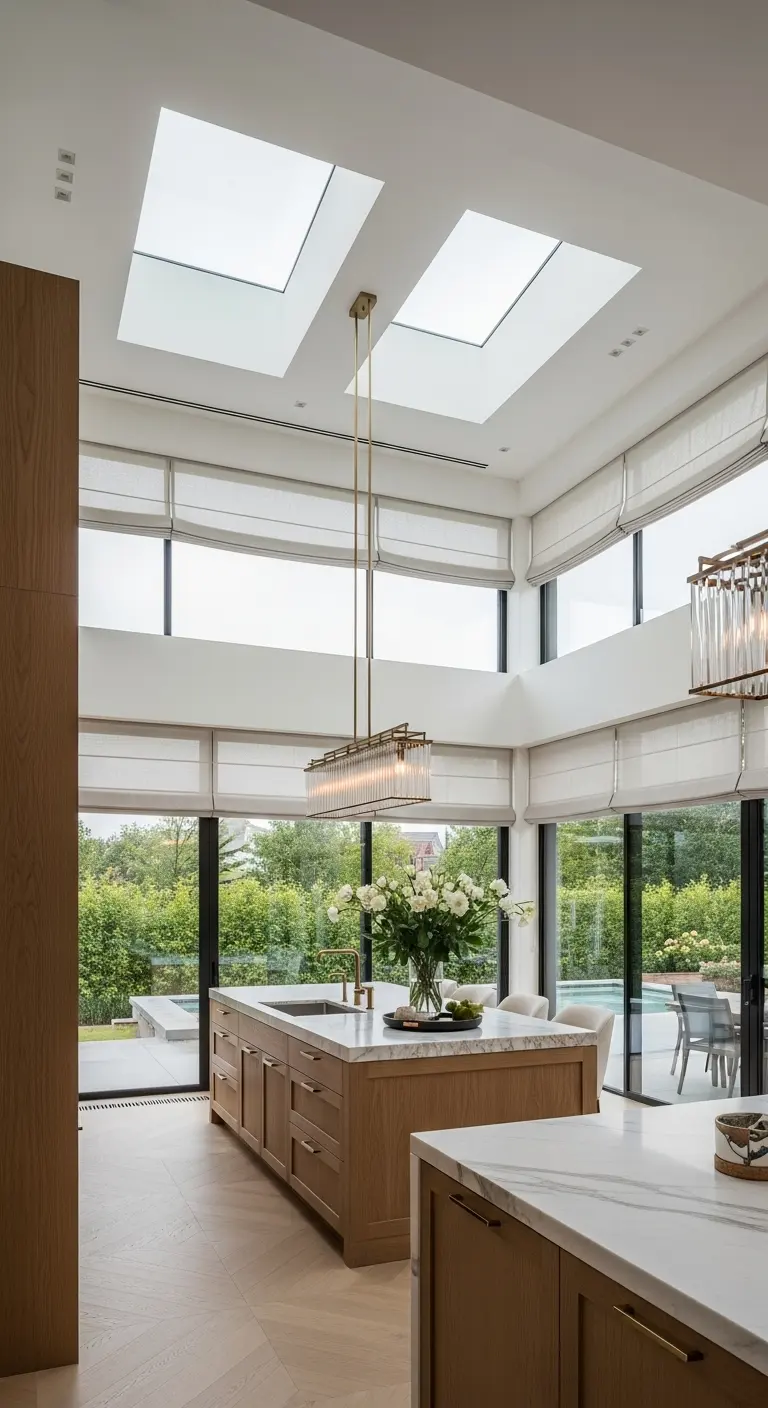 Large Windows and Natural Light