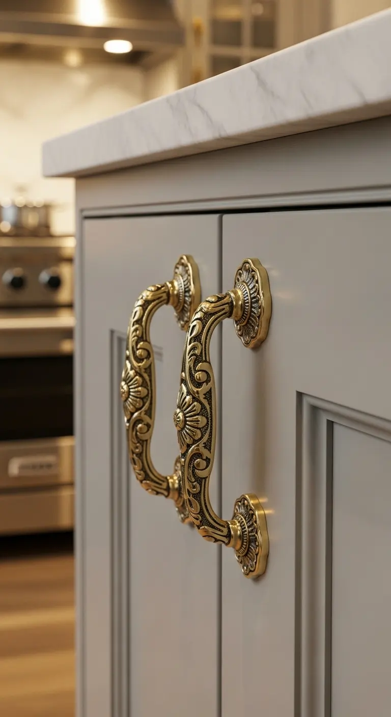 Ornate Handles for Decorative Charm