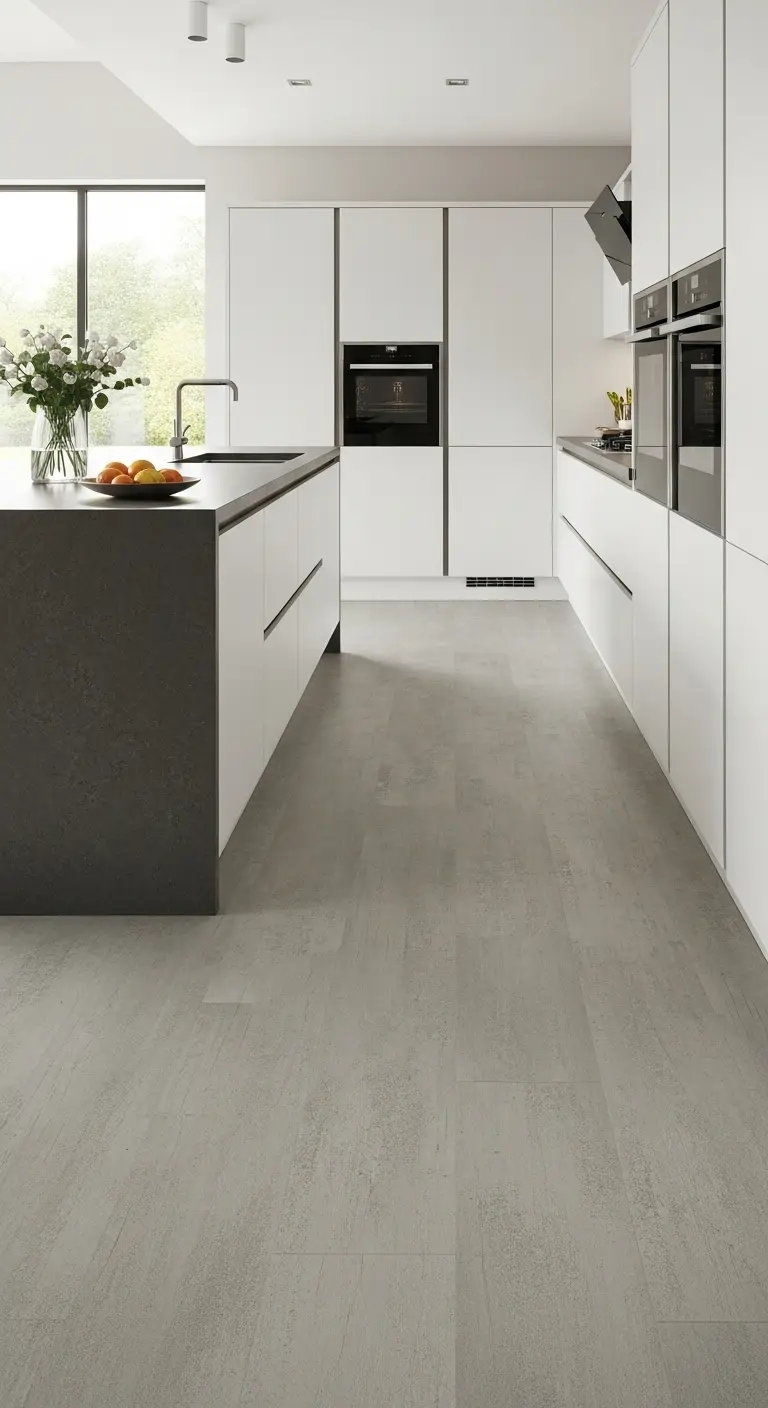 14. Textured Vinyl Flooring