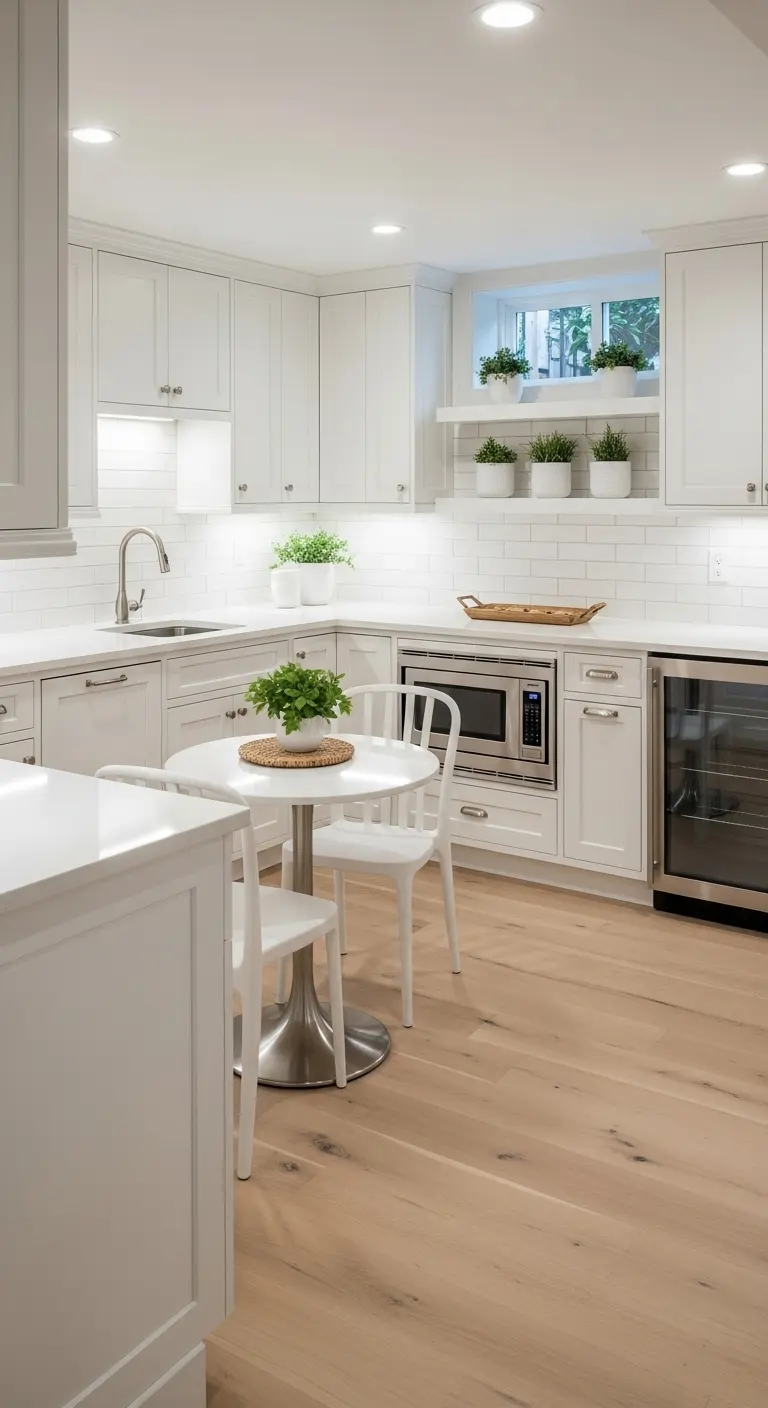 Bright White Finishes for a Crisp Look
