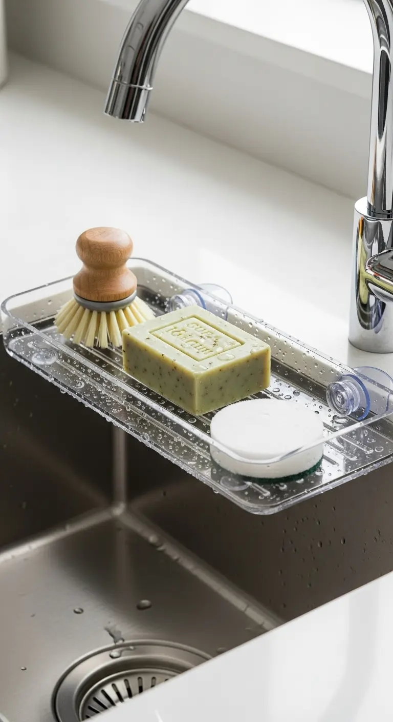 15. Floating Soap Tray