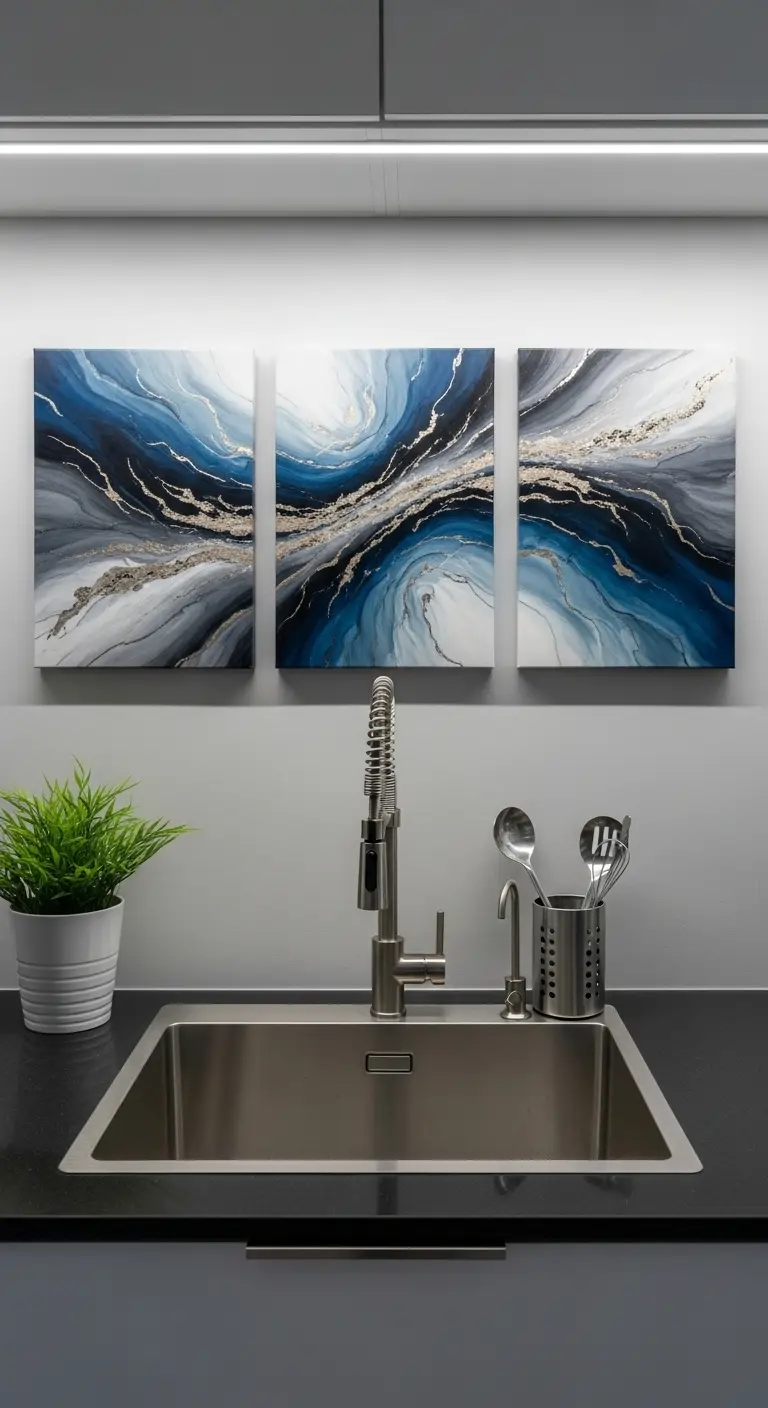 15. Hang Artwork or Decorative Panels