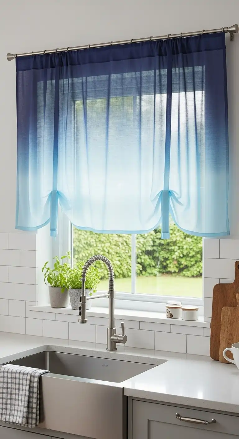 15. Ombre Curtains