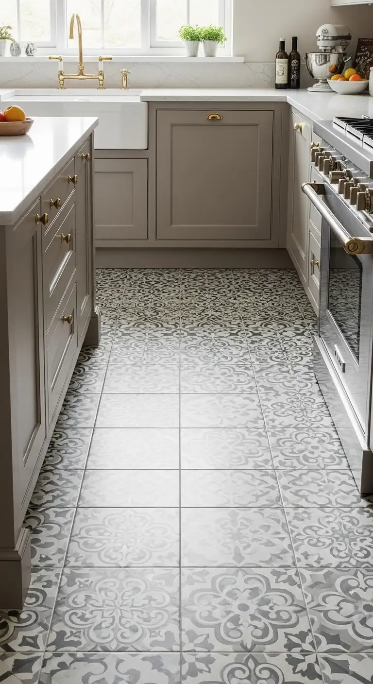 Patterned Tile Floors