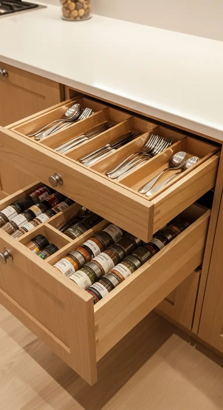 Pull-Out Drawers and Organizers