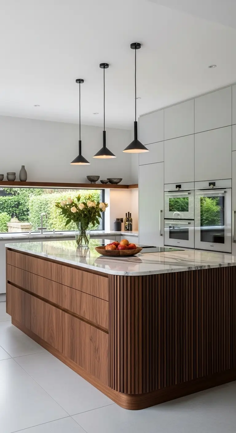 Statement Kitchen Island Cabinets