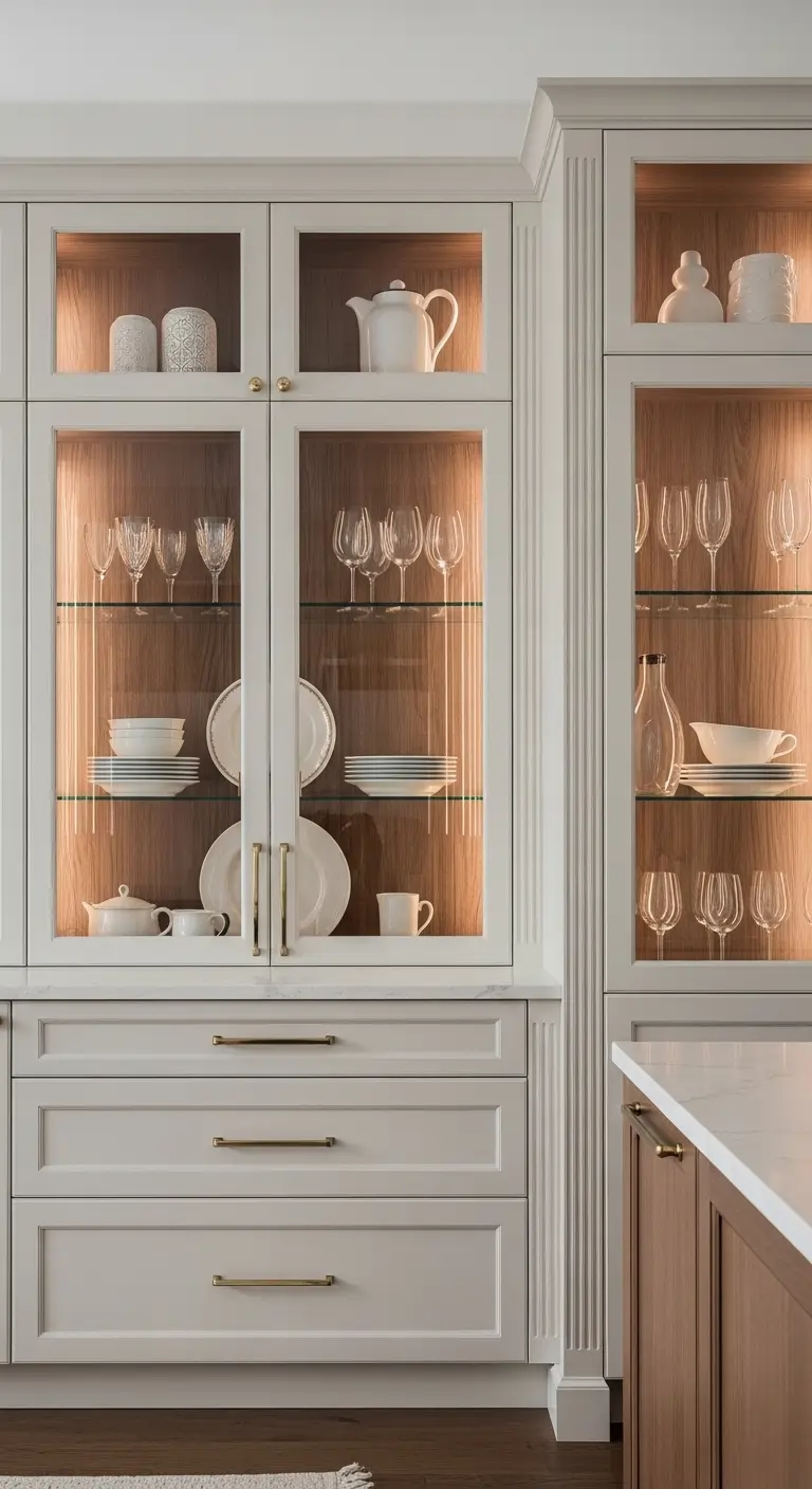 Glass-Front Cabinets