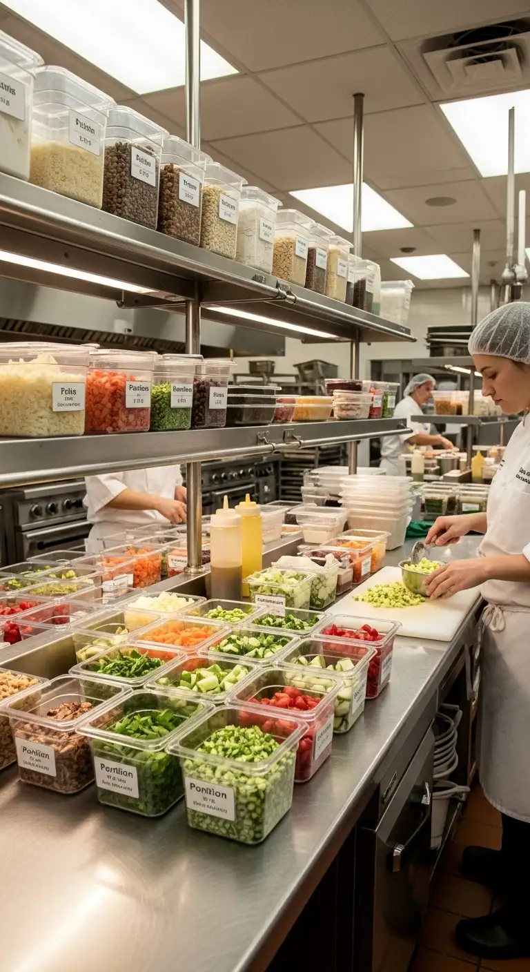 16. Implement Portion-Control Containers