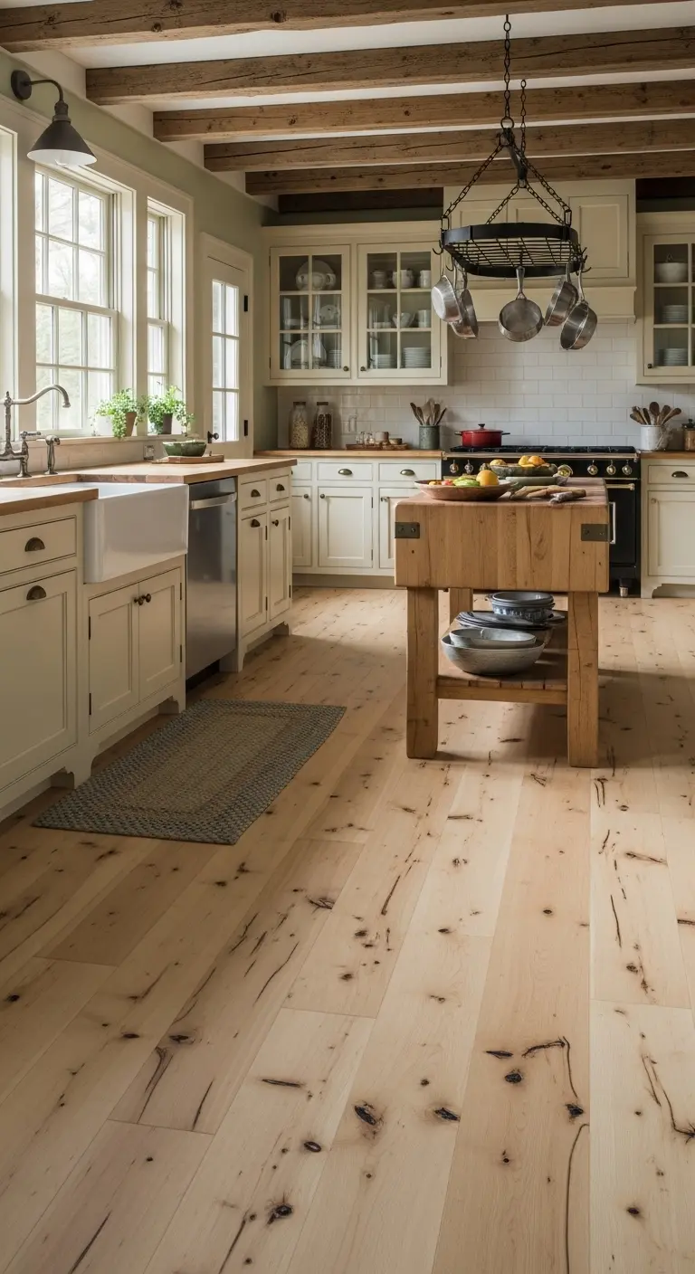 16. Maple Hardwood Flooring