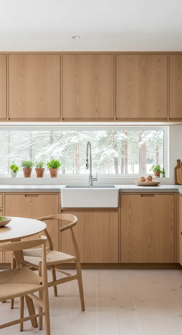 16. Minimalist Cabinet Hardware