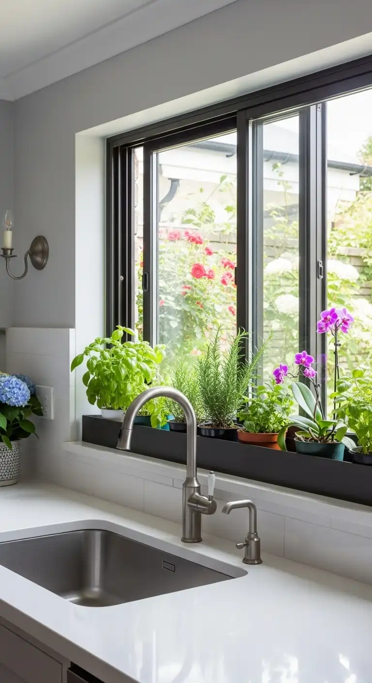 16. Sliding Garden Window