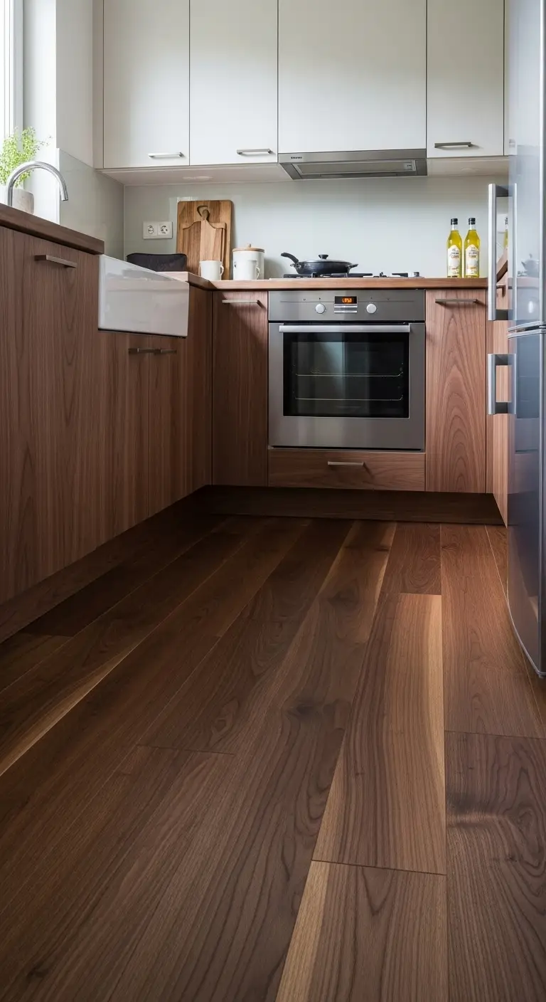 16. Warm Walnut Flooring