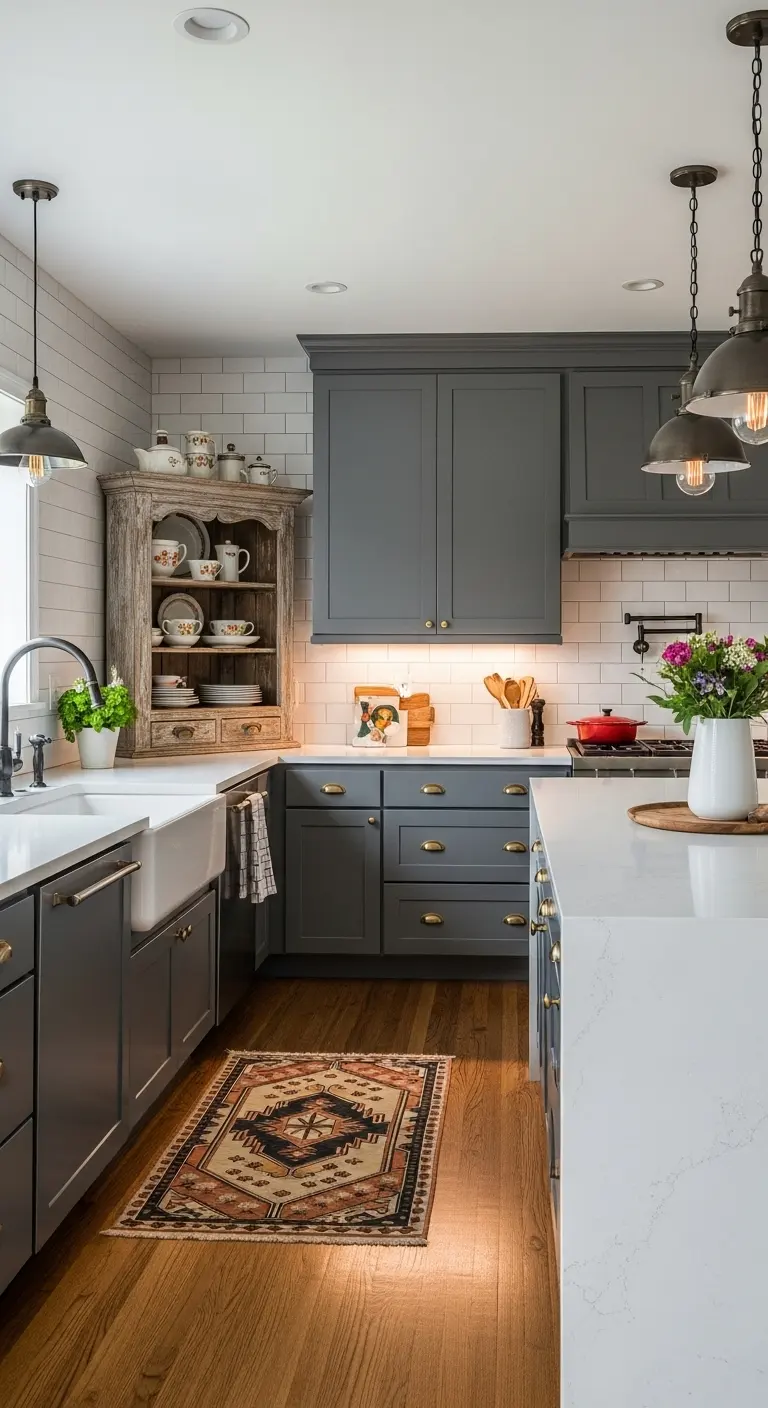 Blend Vintage and Modern Accents