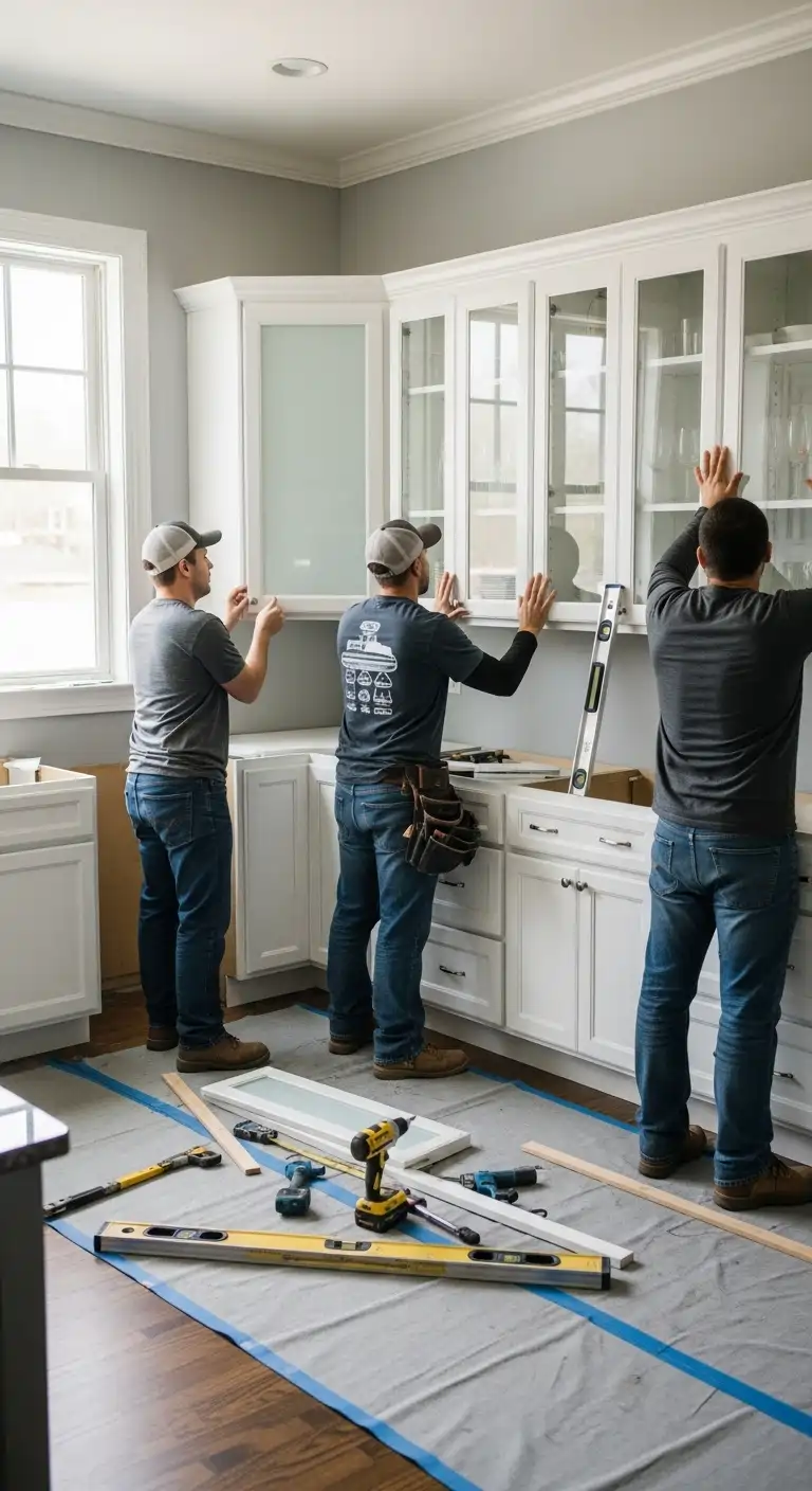 Glass-Front Cabinets