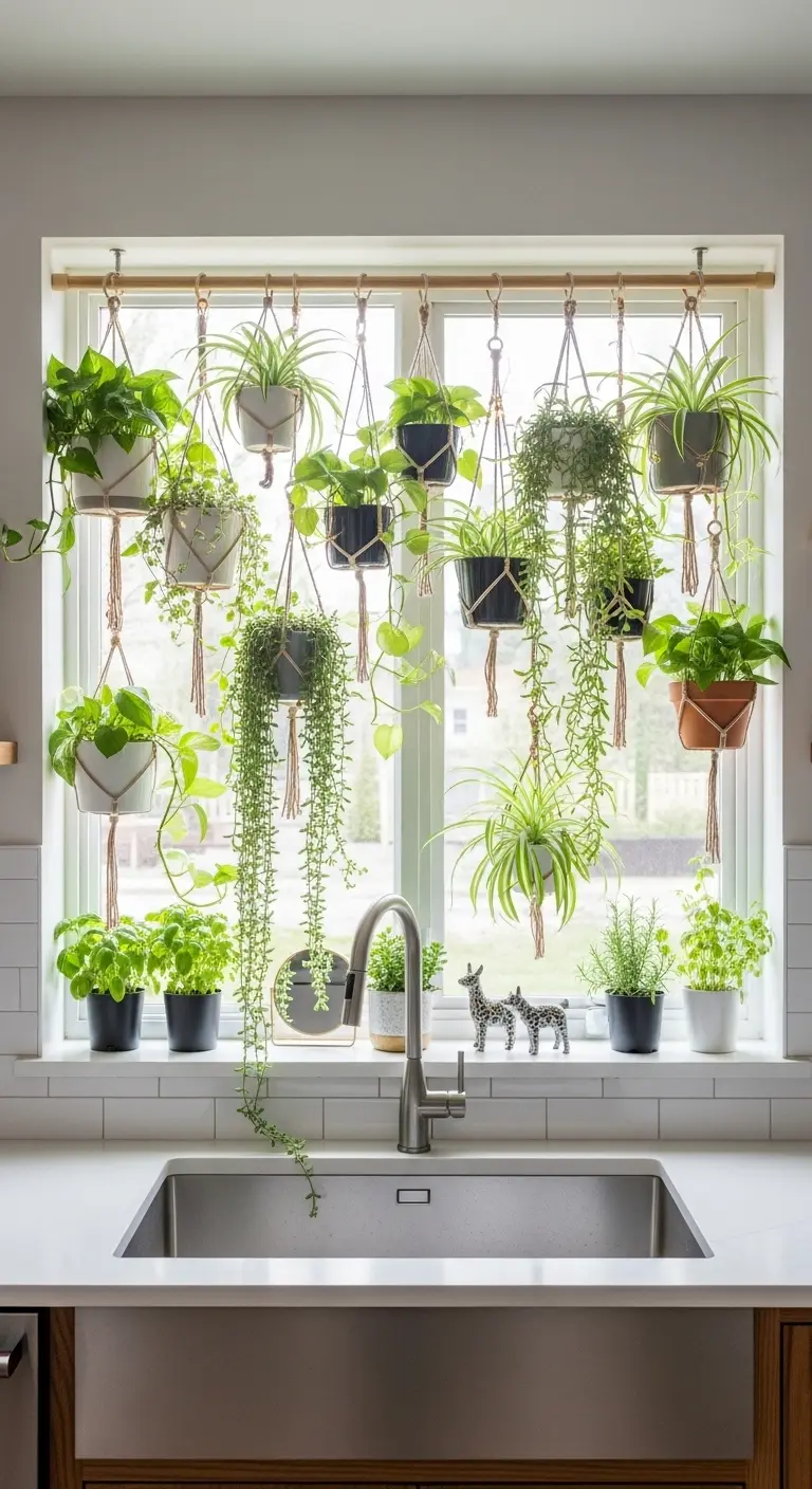 17. Hanging Planters