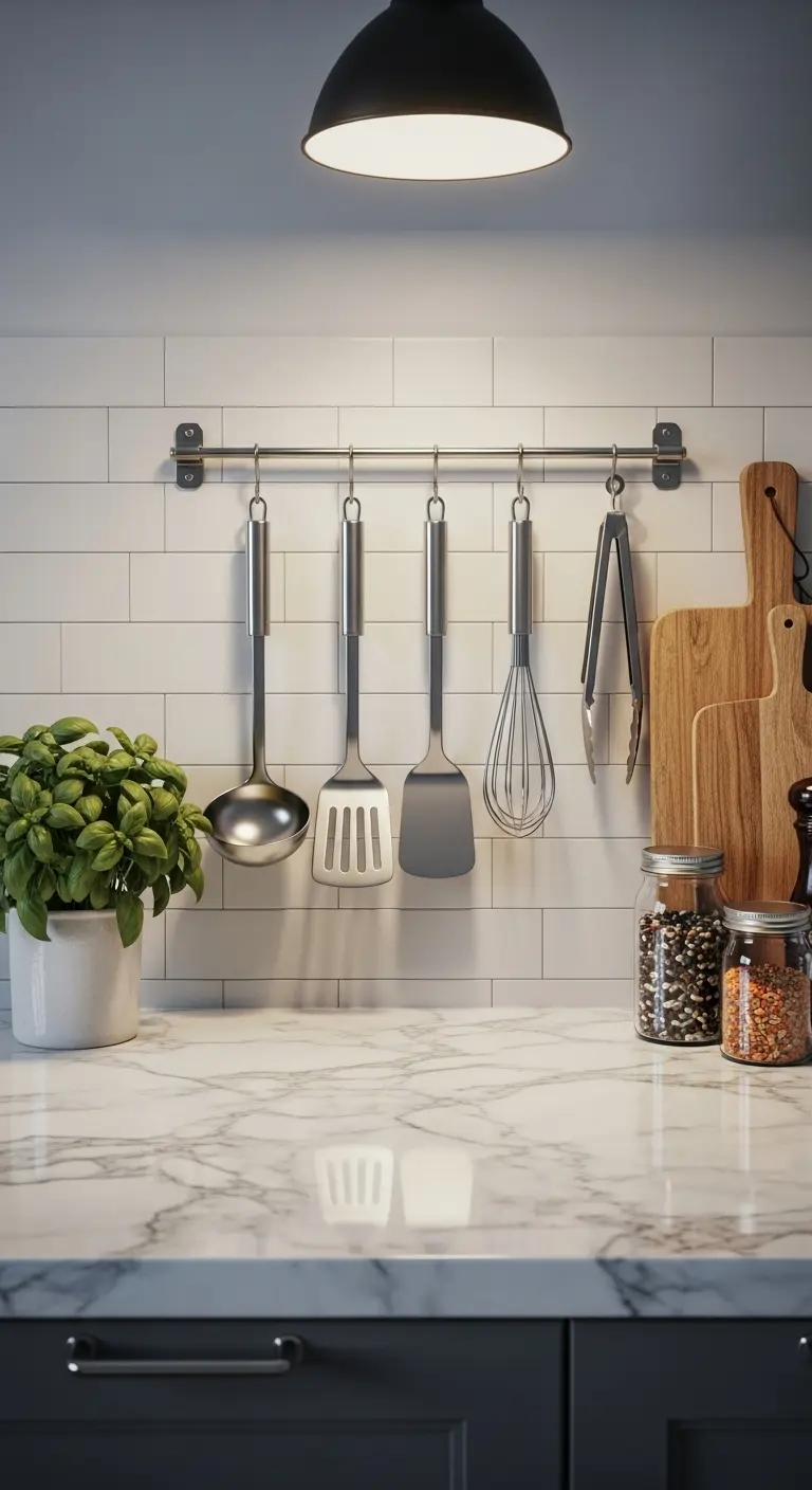 17. Install a Utensil Rail