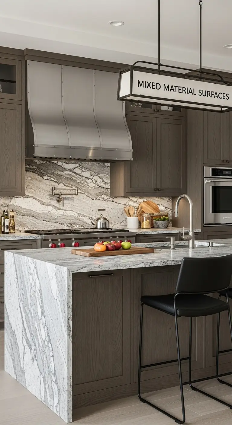 Mixed Material Surfaces