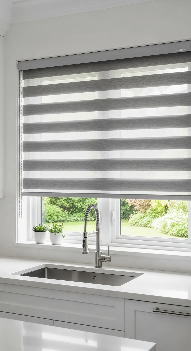 17. Motorized Blinds for High-Tech Convenience